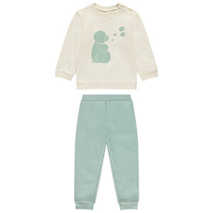 Φόρμα από φούτερ με σχέδιο για μωρό αγόρι 