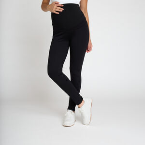 Κολάν εγκυμοσύνης σε ύφασμα Milano με ψηλό λάστιχο 