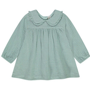 Τουνίκ με μακριά μανίκια και χρυσά πουά για bebe κορίτσι 