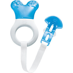 Μασητικό Οδοντοφυΐας Με Νερό Mini Cooler & Clip 555B 2+ Μηνών Blue Mam 