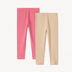 Σετ 2 μονών μακριών σλιπ για κορίτσι μωρό 