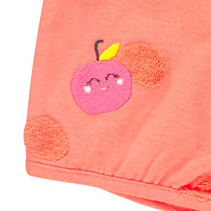 Σορτς jersey με πουά πετσετέ 