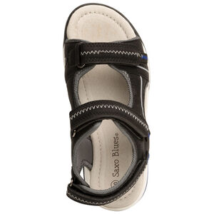 Σανδάλια velcro από συνθετικό δέρμα με μπλε λεπτομέρειες για αγόρι 