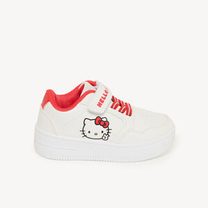 Παπούτσια με βέλκρο και ελαστικά κορδόνια Hello Kitty για κορίτσι μωρού 