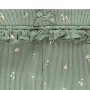 Μακρύ πλεκτό κολάν με φαντεζί σχέδιο για μωρό κορίτσι 