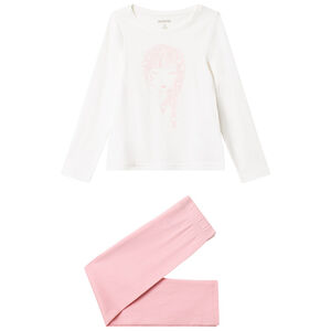 Πιτζάμα jersey με πρόσωπο σχέδιο για κορίτσι 