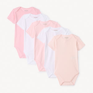 Σετ από 5 κοντομάνικα κορμάκια 