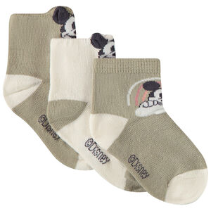 Σετ από 3 ζευγάρια κοντές κάλτσες Μίκυ Disney για bebe αγόρι 