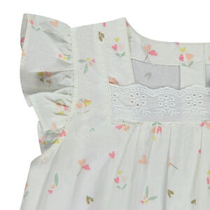 "Σετ 2 τμχ. με τοπ floral σχέδιο για μωρό κορίτσι" 