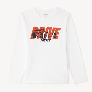 T-shirt μακρύ μανίκι με φανταστικό τύπωμα για αγόρι 