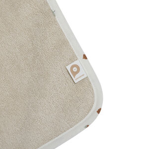 Σετ μπάνιου με κάπα και γάντι "Ρόι των Δασών" μπεζ 