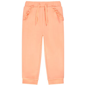 Παντελόνι jogging με volanté λεπτομέρειες για bebe κορίτσι 