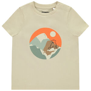 T-shirt manches courtes print fantaisie pour bébé garçon  Main T-shirt manches courtes print fantaisie pour bébé garçon