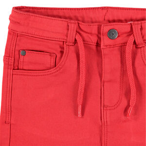 Βερμούδα από υφασμάτινο με κορδόνια περίσφιξης 