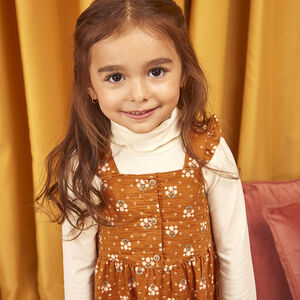 Σετ 2 τμχ. με σαλοπέτα φόρεμα για bebe κορίτσι 