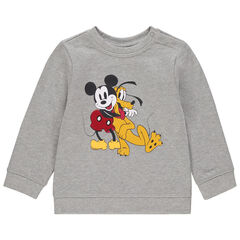 Φούτερ molleton σχέδιο Mickey και  Pluto Disney για bebe αγόρι , Orchestra