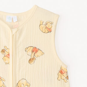 Ελαφριά αμάνικη τσάλα από διπλό βαμβάκι Winnie the Pooh Disney για μωρά. 