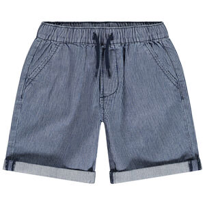 Βερμούδα φαντεζί με λεπτές ρίγες για αγόρι 