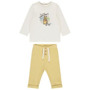 Σετ μπλούζα μακρυμάνικη Winnie + παντελόνι για μωρό αγόρι 