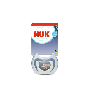 Πιπίλα Σιλικόνης First Choice Night 0-6m Koala Nuk  