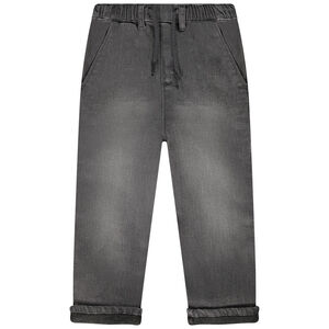 Τζιν σε denim με επένδυση jersey για bebe αγόρι 