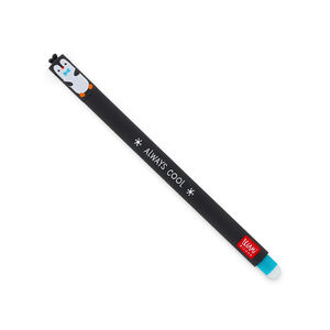 Στυλό Gel Penguin με τιρκουάζ μελάνι που σβήνεται 