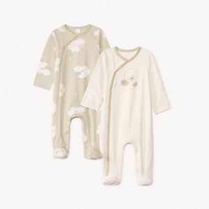 Lot de 2 dors-bien motifs moutons pour bébé avec ouvertures différentes selon l'âge  Main Lot de 2 dors-bien motifs moutons pour bébé avec ouvertures différentes selon l'âge