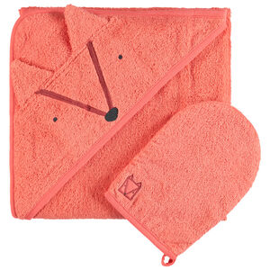 Κάπα μπάνιου και γάντι "Ethnic animals" 