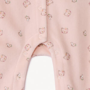 Σετ γέννησης 3 τμχ. με σχέδια αρκούδας/φεγγαριού για κορίτσι 