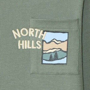 Μπλούζα μακρυμάνικη με εκτύπωση στην πλάτη για αγόρι 