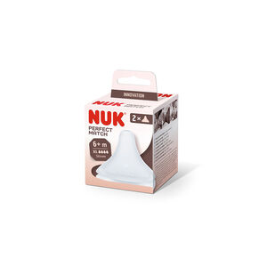 Θηλή Σιλικόνης Perfect Match Μέγεθος XL 6m+ 2τεμ Nuk  Main Θηλή Σιλικόνης Perfect Match Μέγεθος XL 6m+ 2τεμ Nuk