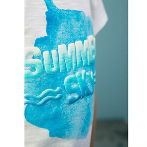 T-shirt jersey με σχέδιο για αγόρι 