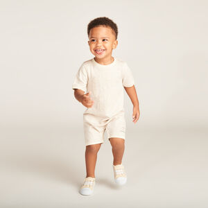 Σαλοπέτα κοντή με σχέδιο λιονταριού για αγοράκι. 