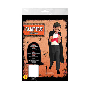 Αποκριάτικο κοστούμι βρικόλακα μέγεθος L μαύρο Rubie