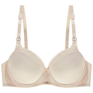 Σουτιέν θηλασμού με καλούπι και τελείωμα από λεπτό δίχτυ 