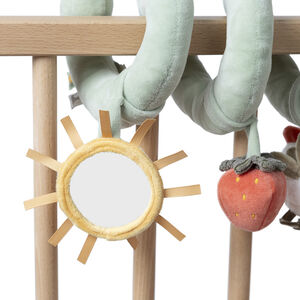 Σπιράλ δραστηριοτήτων La Vie à la Ferme με 4 μικρά παιχνίδια για μωρά 