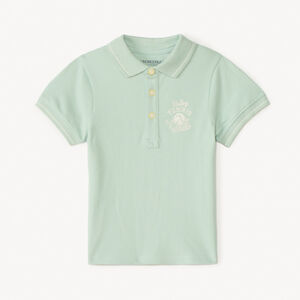 Πόλο κοντομάνικο με κεντημένη τένις για μωρό αγόρι 