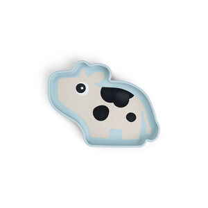 Πιάτο Από Σιλικόνη Stick&Stay Dotti Blue 