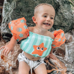 Μπρατσάκια με έξτρα θωρακική ενίσχυση 2 - 6 ετών " Sea Animals" Swim Essentials 