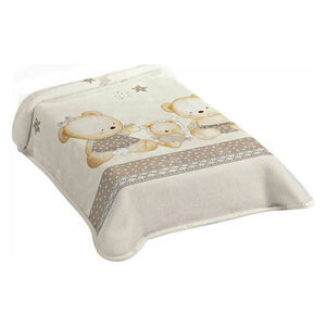 Κουβέρτα-Σάκος βελουτέ πολυεστερικός, 80x90, Ster 663, μπεζ 