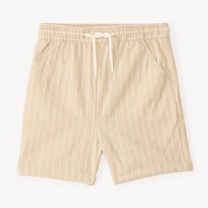 Βερμούδα σε καμβά με ρίγες για αγόρι μωρού 