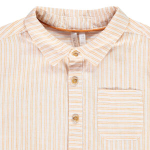 Σετ Πουκάμισο ριγέ και  Παντελόνι cargo για bebe αγόρι 