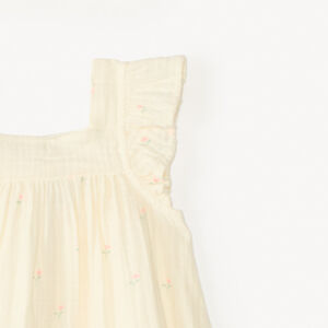 Σετ 3 τεμαχίων: φόρεμα + βλουμς + κορδέλα από βαμβακερό τούλι για κορίτσι μωρό 