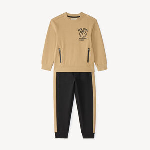 Ensemble de jogging garçon broderie basketball 