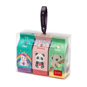 Set de 3 gommes parfumées Yummy Yummy 