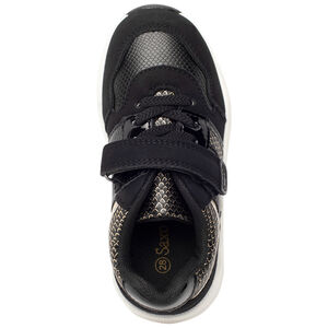 Αθλητικά παπούτσια με χρυσές λεπτομέρειες και σχέδιο φιδιού για κορίτσι 