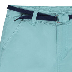 Βερμούδα μονόχρωμη twill αγόρι 