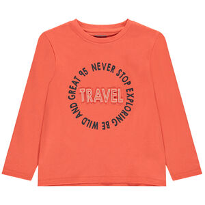 T-shirt μακρυμάνικο φαντασίας για αγόρι 