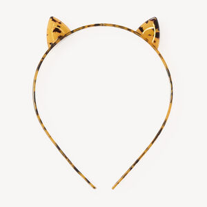 Serre-tête fille avec oreilles de chat effet écaille 