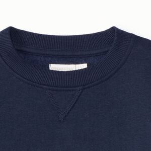 Φούτερ από molleton gratté μονόχρωμο για αγόρι 